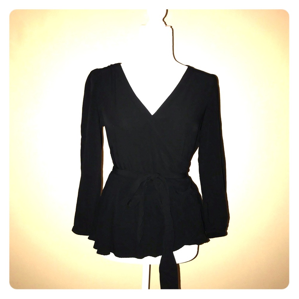 LOFT Wrap Top - NWOT